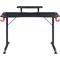 Lorell Gaming Desk, w/Monitor Shelf/Hooks, 48"x26"x36", Black LLR84393 - alternate 9